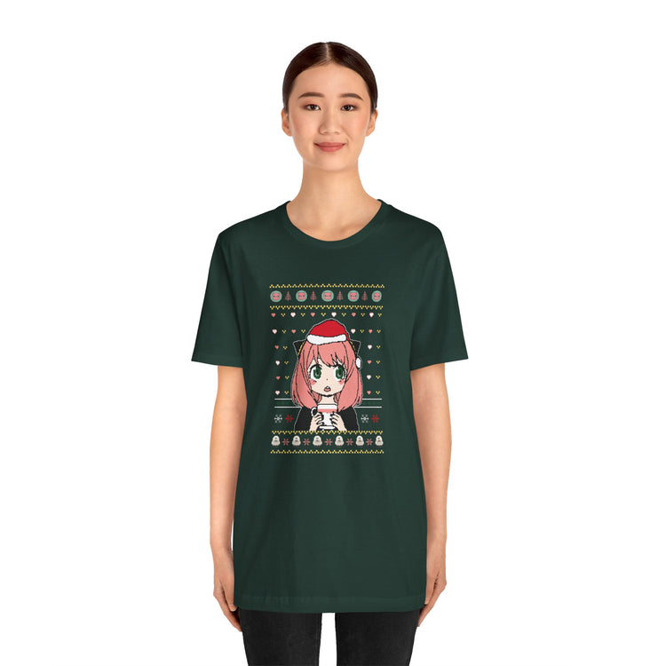 Anya Forger Ugly Christmas Sweater Unisex T-Shirt - Fandom-Made