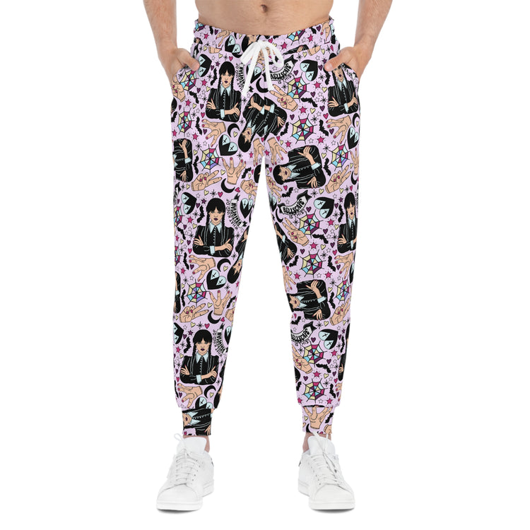 Wednesday All Over Print Joggers - Fandom-Made