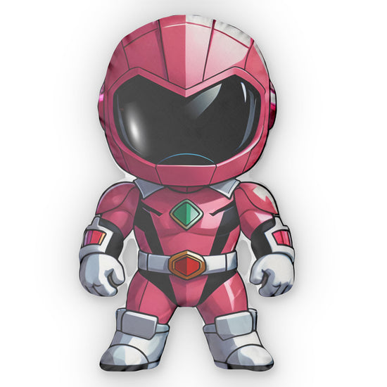 Pink Ranger-Shaped Pillow - Fandom-Made