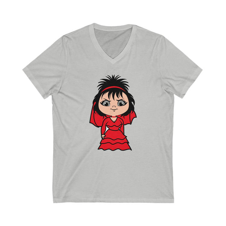 Lydia Deetz V-Neck Tee - Fandom-Made