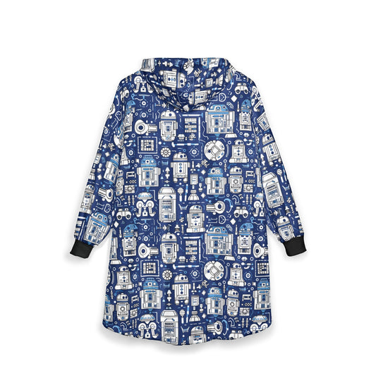 R2 Unisex Hooded Blanket - Fandom-Made