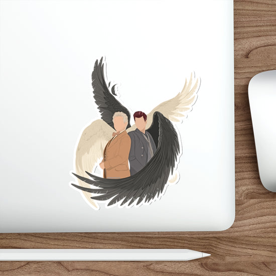 Good Omens Duo Die-Cut Stickers - Fandom-Made