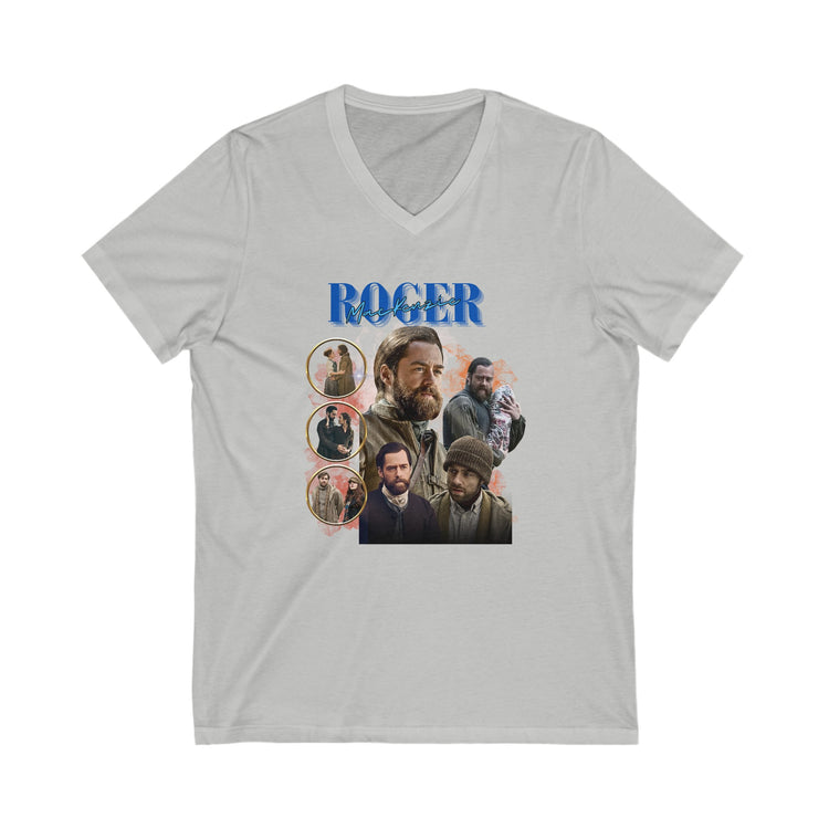 Roger MacKenzie V-Neck Tee - Fandom-Made