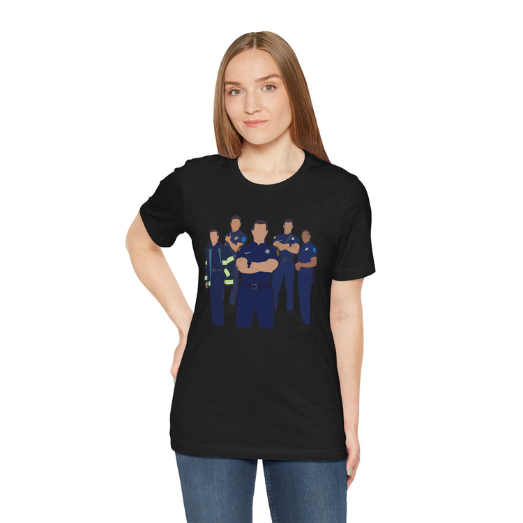 9-1-1 Group T-Shirt - Fandom-Made