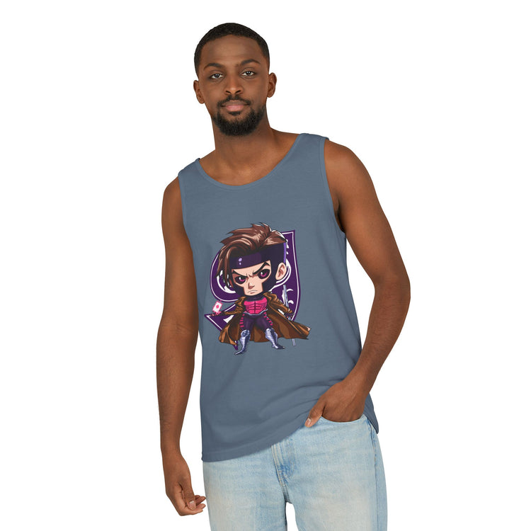 Gambit Tank Top - Fandom-Made