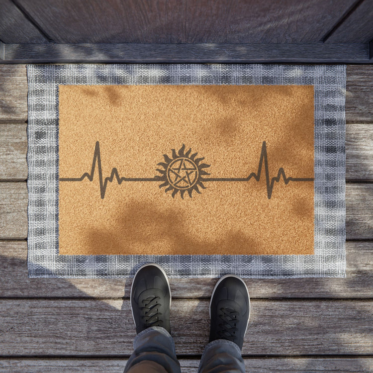 My Heart Beats For Supernatural Doormat - Fandom-Made