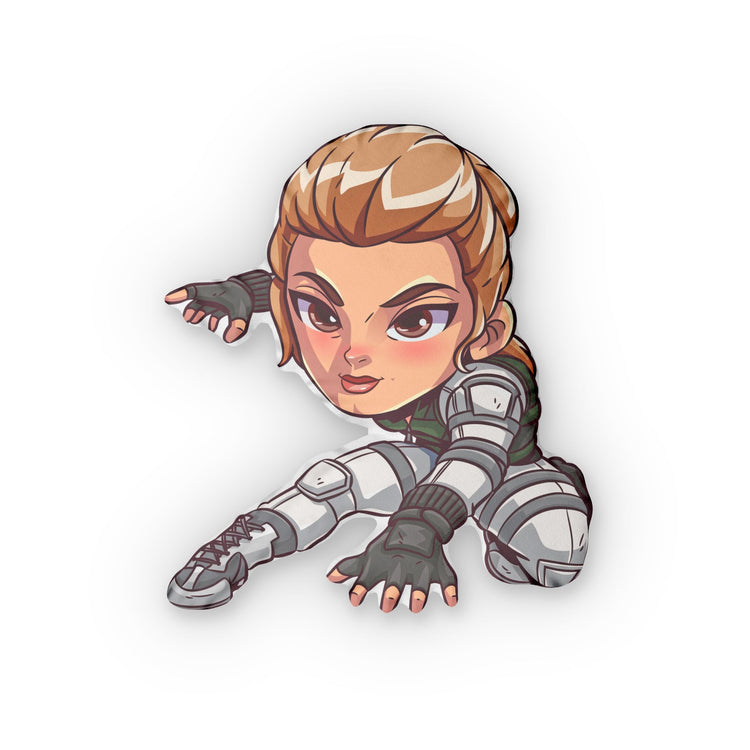 Yelena Belova-Shaped Pillow - Fandom-Made