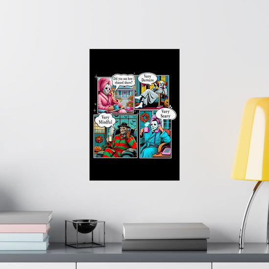 Very Demure Very Mindful Very Scary Poster - Fandom-Made