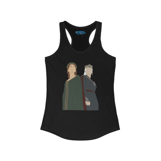 Hightower Vs Targaryen Women's Racerback Tank - Fandom-Made