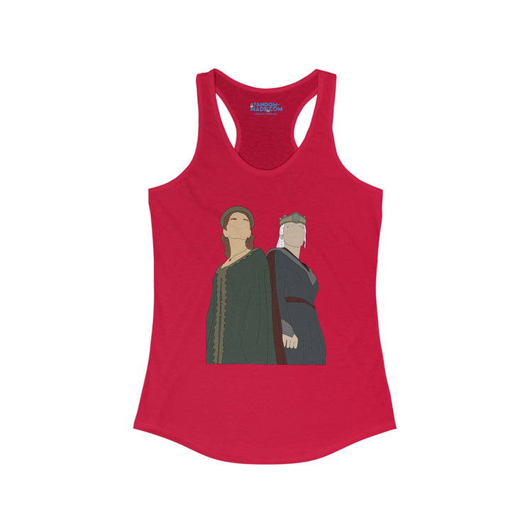 Hightower Vs Targaryen Women's Racerback Tank - Fandom-Made