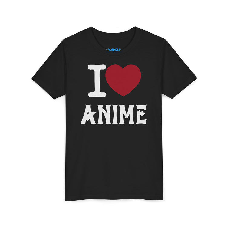 I Love Anime Youth Tee - Fandom-Made