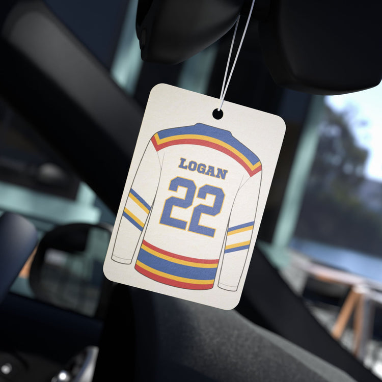 Logan Jersey Car Air Freshener