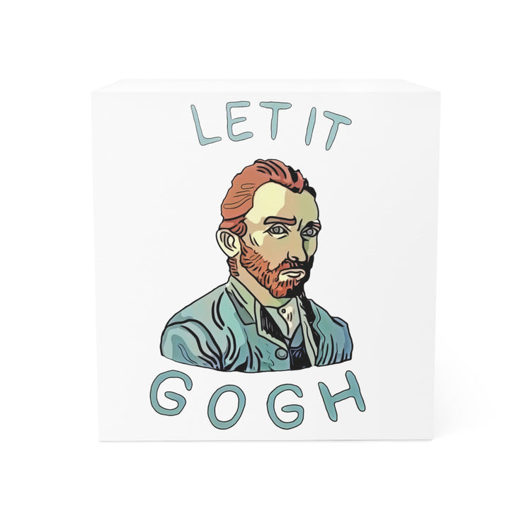 Let It Gogh Note Cube - Fandom-Made