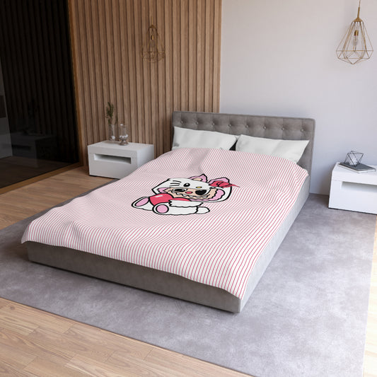 Bubu Kitty Duvet Cover - Fandom-Made