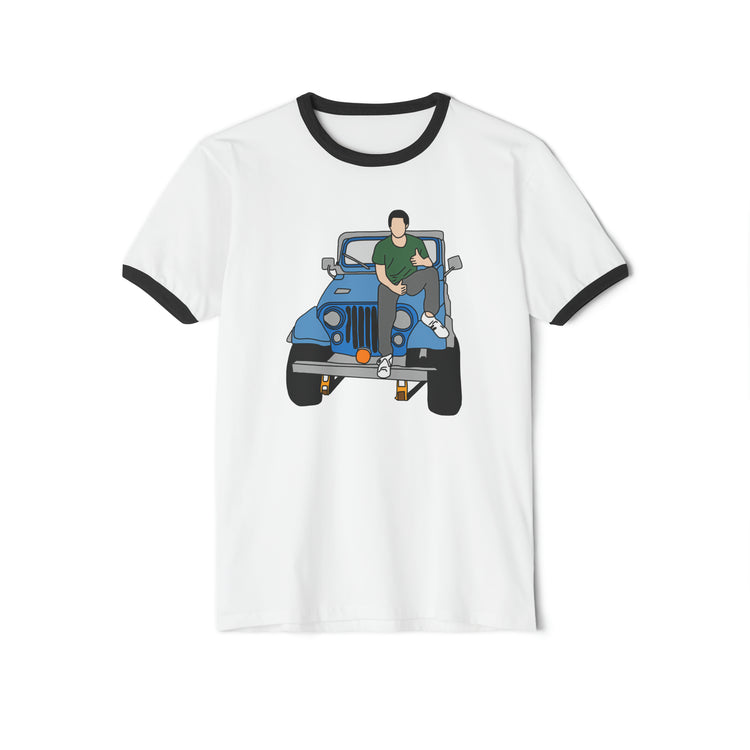 Stiles Stilinski And Jeep Ringer T-Shirt - Fandom-Made