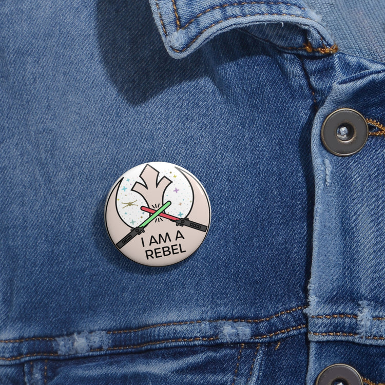I'm a Rebel Pin - Fandom-Made