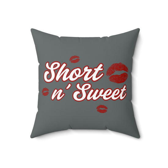 Short 'n Sweet Square Pillow - Fandom-Made