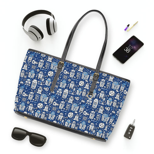 R2 Leather Shoulder Bag - Fandom-Made