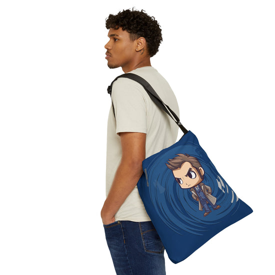 Timey Wimey Tenth Doctor Adjustable Tote Bag - Fandom-Made