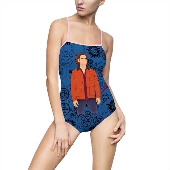Sam Winchester One-Piece Swimsuit - Fandom-Made