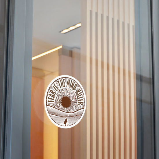 Fear Is The Mind-Killer Round Vinyl Stickers - Fandom-Made