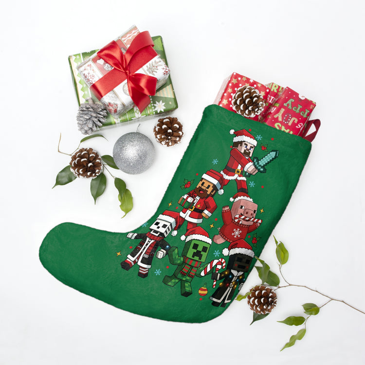 Creeper Tree Christmas Stocking