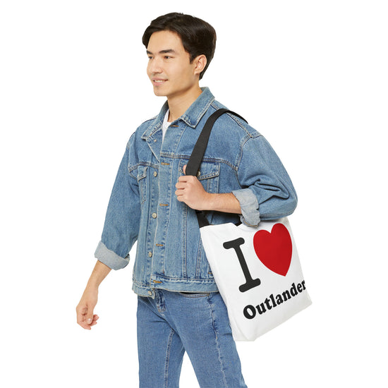I Love Outlander Tote Bag - Fandom-Made