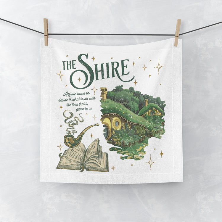 The Shire Face Towel - Fandom-Made