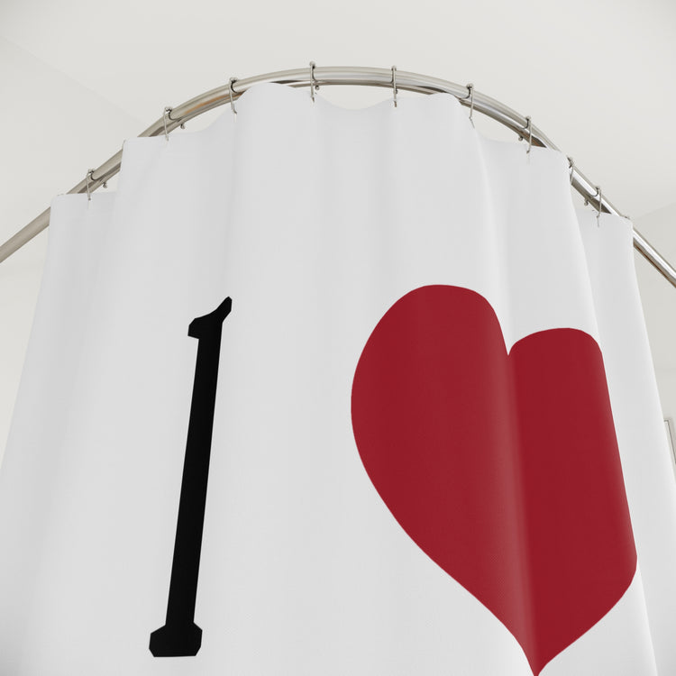 I Love Twilight Shower Curtain - Fandom-Made