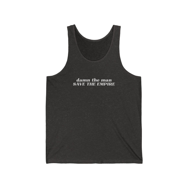 Damn The Man Tank Top - Fandom-Made
