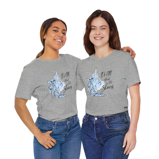 It's All About The Shoes T-Shirt - Fandom-Made