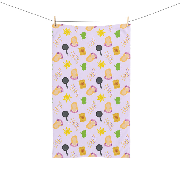 Tangled Hand Towel - Fandom-Made