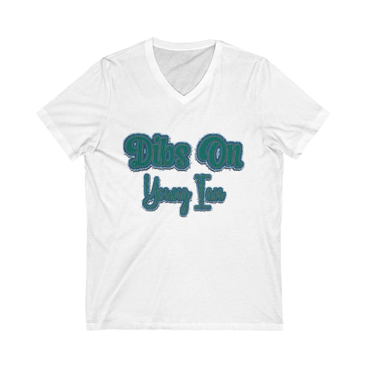 Dibs On Young Ian V-Neck Tee - Fandom-Made