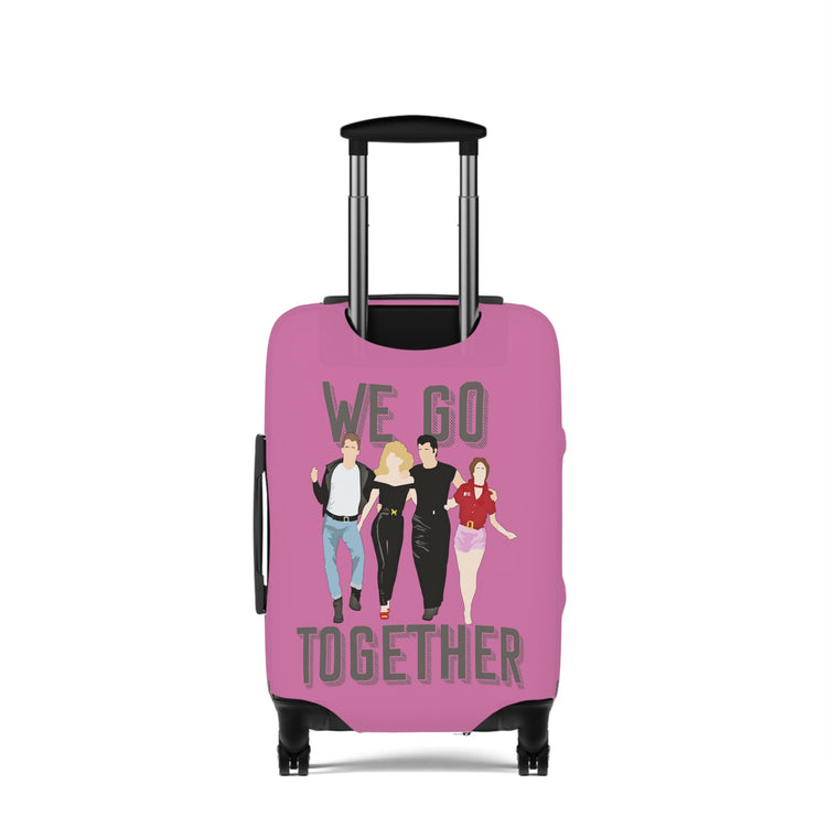 We Go Together Luggage Cover - Fandom-Made