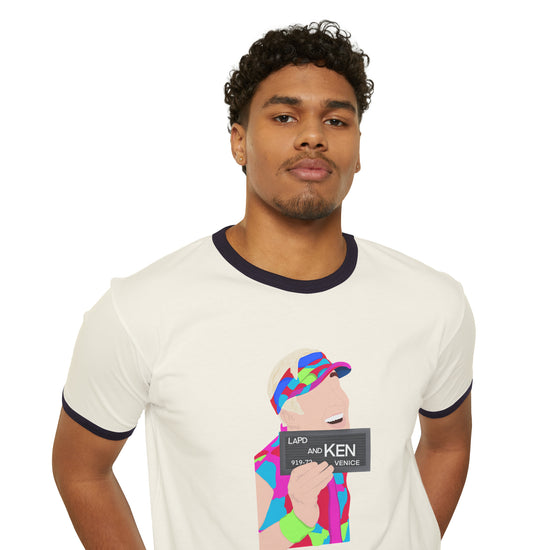 Mugshot Ken Ringer T-Shirt - Fandom-Made