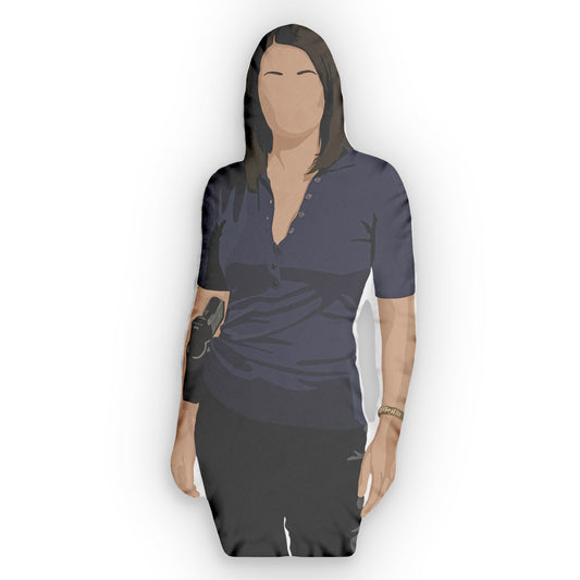 Emily Prentiss-Shaped Pillow - Fandom-Made