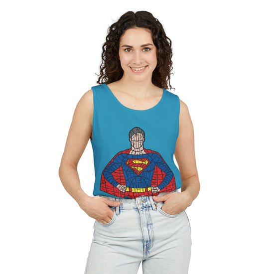 Kryptonian Calligram Tank Top - Fandom-Made