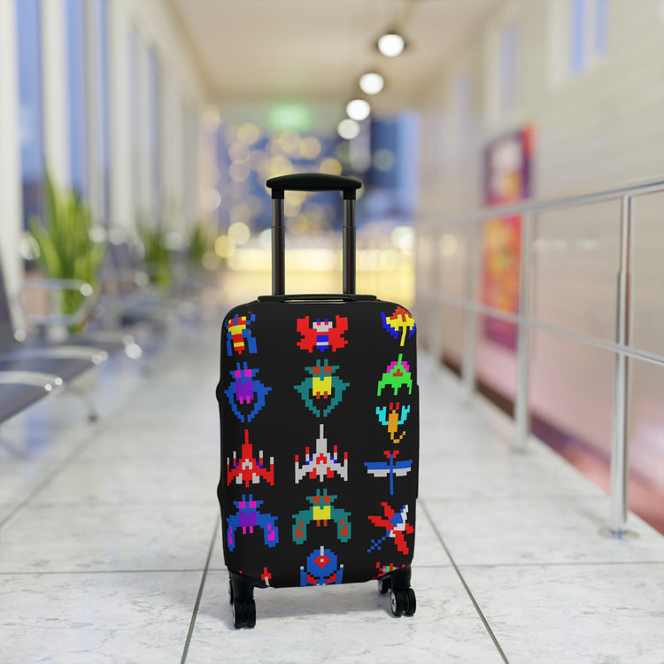 Galaga Luggage Cover - Fandom-Made