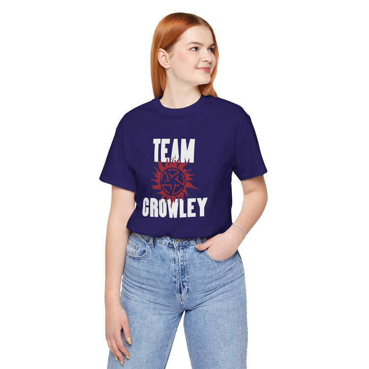 Team Crowley T-Shirt - Fandom-Made
