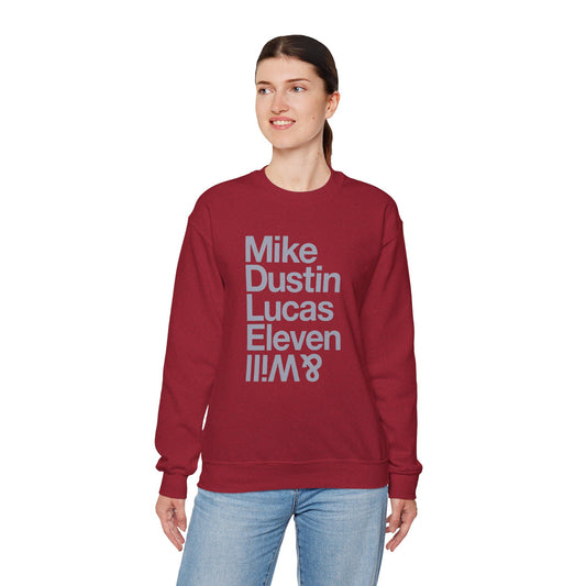 Stranger Names Sweatshirt - Fandom-Made