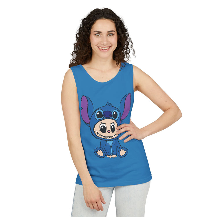 Bubu Stitch Tank Top - Fandom-Made