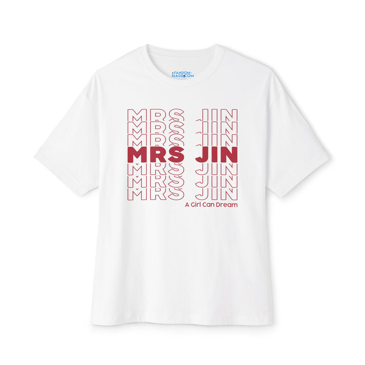 Mrs. Jin Unisex Oversized Boxy Tee