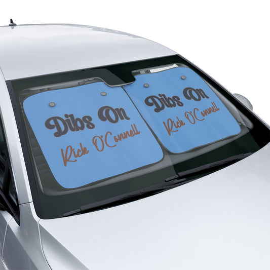Dibs On Rick O'Connell Car Sunshade - Fandom-Made