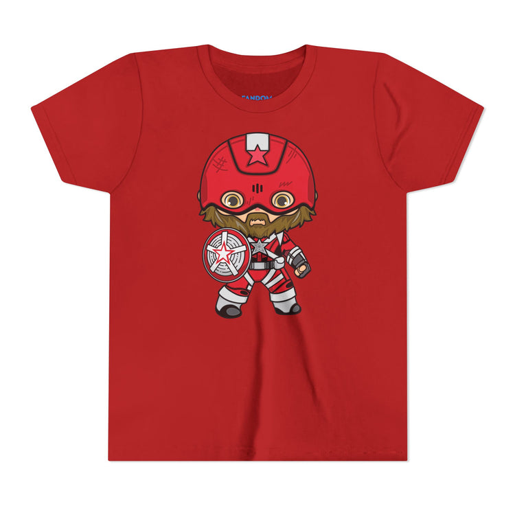 Red Guardian Youth Tee - Fandom-Made