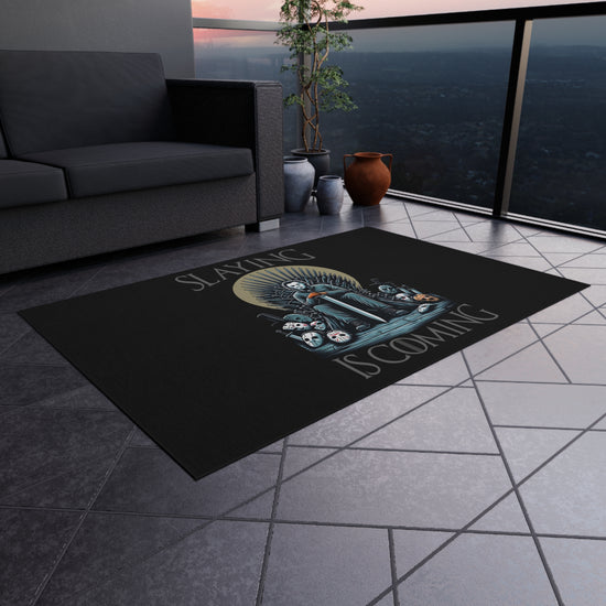 Slaying Is Coming Rug - Fandom-Made