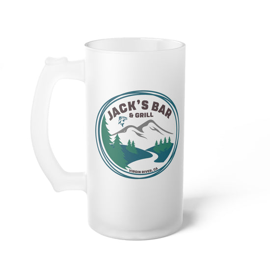 Jack's Bar & Grill Frosted Glass Beer Mug - Fandom-Made