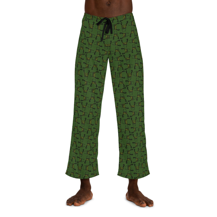 Loki Helmet Men's Pajama Pants - Fandom-Made