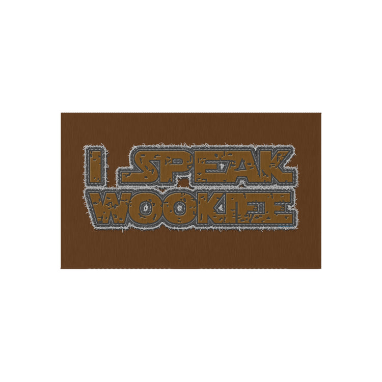 I Speak Wookiee Outdoor Rug - Fandom-Made