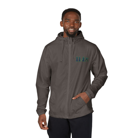 Morpheus Unisex Full-Zip Windbreaker Jacket - Fandom-Made
