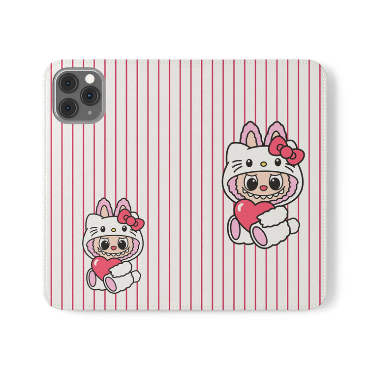 Bubu Kitty Flip Case - Fandom-Made